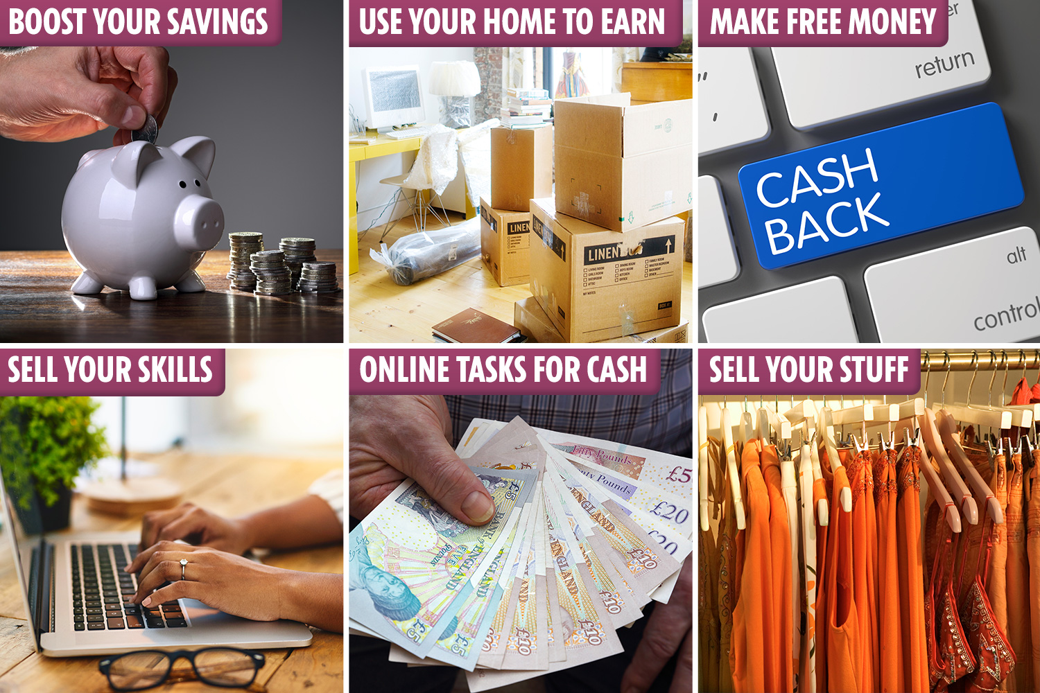 There are many ways you can earn extra cash on the side