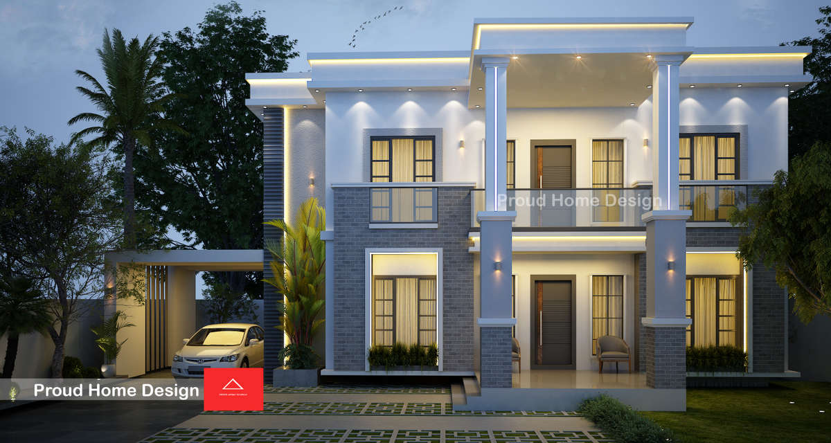 modern duplex house design