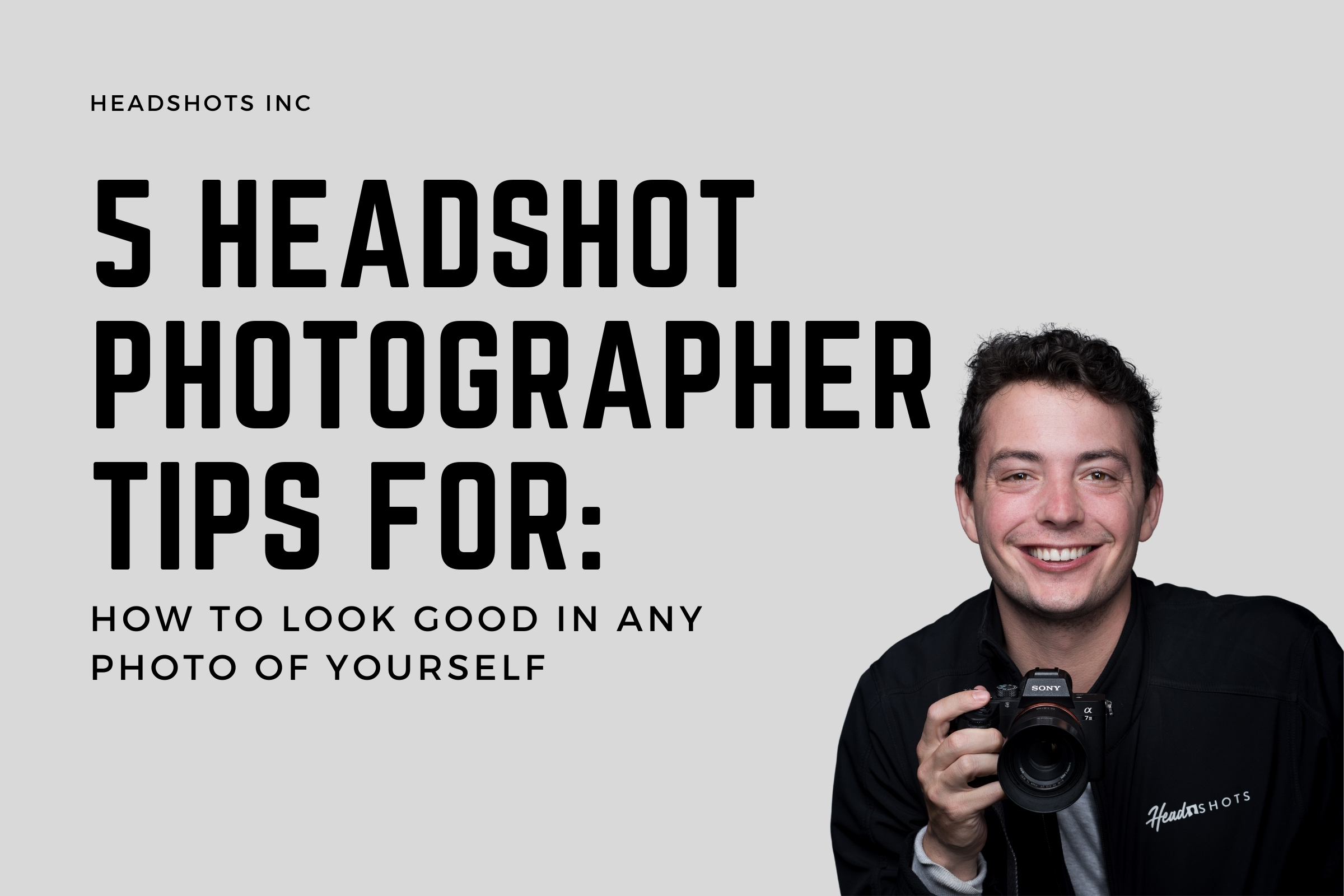headshot photography tips