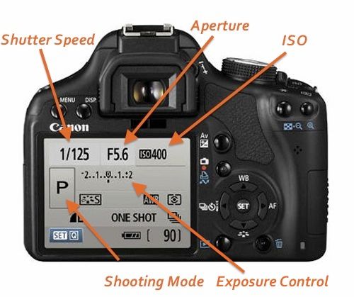 camera settings for night football game